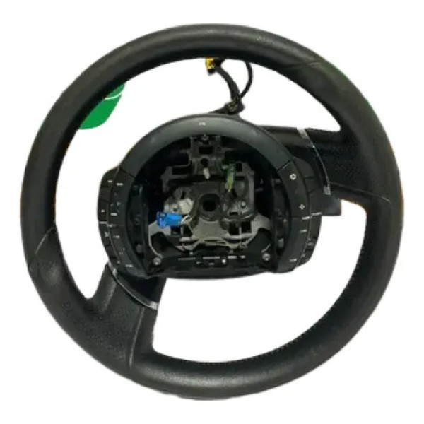 Volante Direção Com Comandos Citroen C4 Pallas 2008 Preto