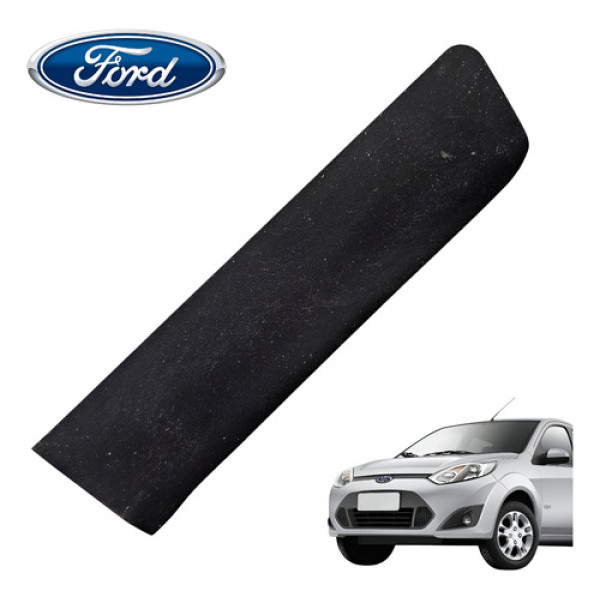 Acabamento Pestana Traseira Esquerda Ford Fiesta Hatch 2011 Preto