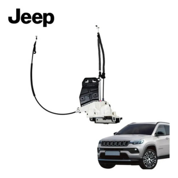 Fechadura Porta Traseira Esquerda Jeep Compass 2020 A 2025