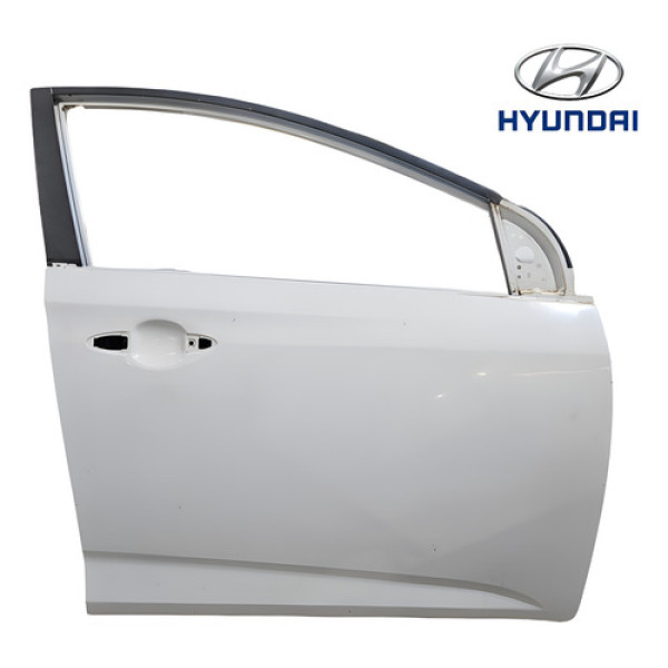 Porta Dianteira Direita Hyundai Hb20 2013 A 2019 Original Dianteira Direita Branco