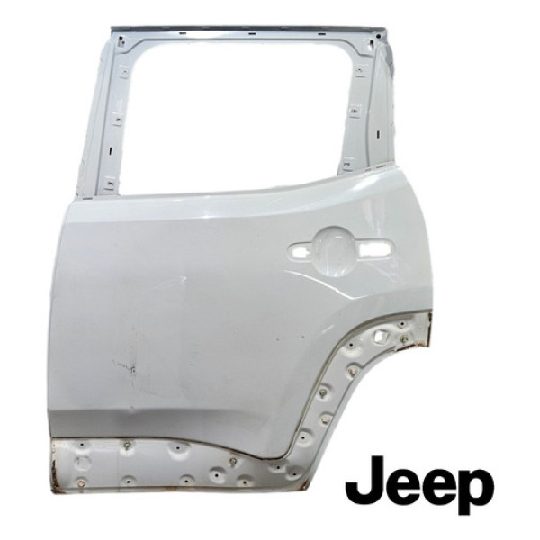 Porta Traseira Esquerda Jeep Renegade 1.8 2016 A 2019 Orig Traseira Esquerdo Branco