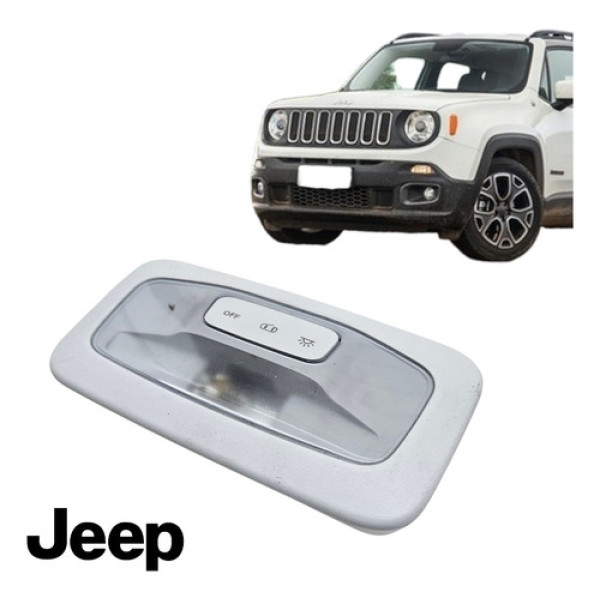 Lanterna Luz Cortesia Teto Traseira Jeep Renegade 2016 2020