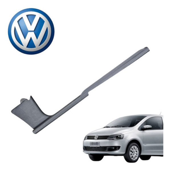 Soleira Dianteira Esquerda Vw Fox 1.0 Vht 2010 A 2014 Origin Preto