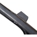 Borracha Canaleta Dianteira Esquerda Chevrolet Agile 2012 Preto