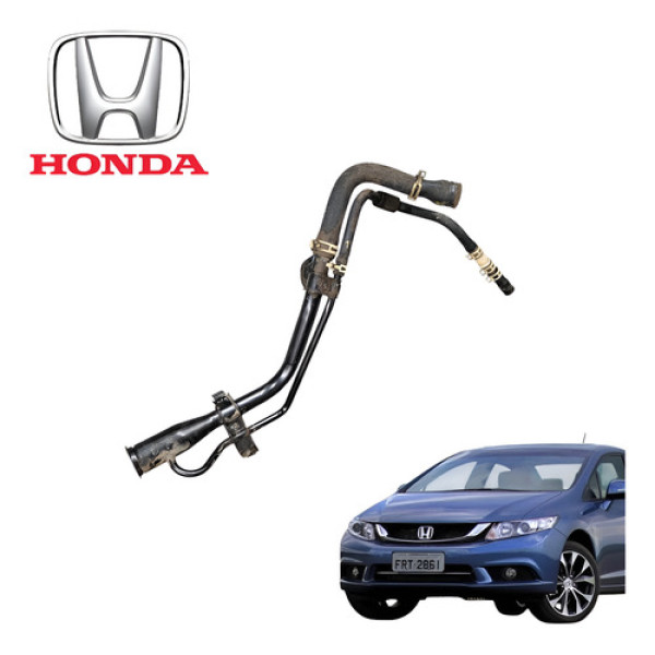 Mangueira Gargalo Tanque Honda Civic 2.0 G9 Exr 2013 A 2016 Preto 2014