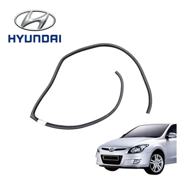 Borracha Carroceria Traseira Esquerda Hyundai I30 Gls 2009 Preto