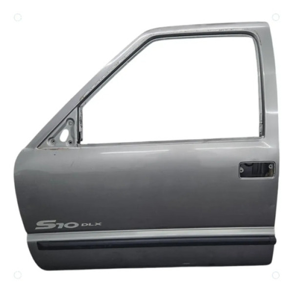 Porta Dianteira Esquerda Gm S10 Blazer 1995 A 2011 Dianteira Esquerda Cinza