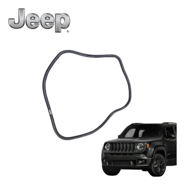 Borracha Carroceria Traseira Esquerda Jeep Renegade 2020 Ori Preto