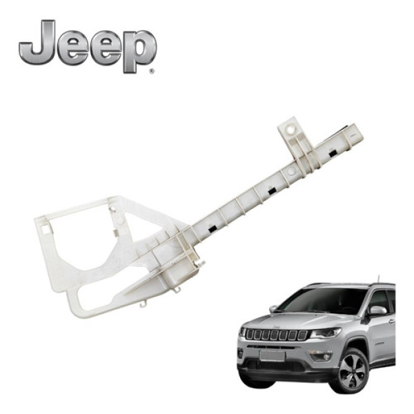 Guia Vidro Porta Dianteira Esquerda Jeep Compass 2016 A 2021 Preto