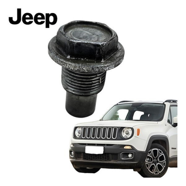 Parafuso Butão Carter Óleo Jeep Renegade 1.8 2016 A 2020 Cinza