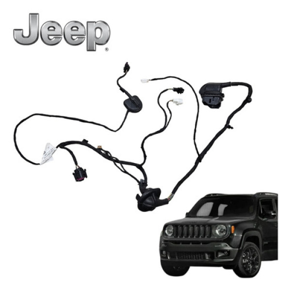 Chicote Porta Dianteira Esquerda Jeep Renegade Flex 2020 Ori