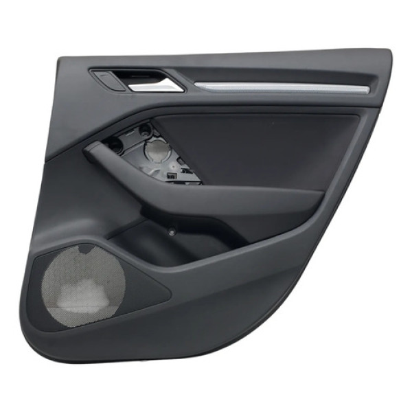 Forro Porta Traseira Direita Audi A3 2013 A 2019 Preto