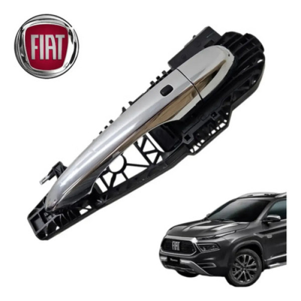 Maçaneta Externa Dianteira Direita Com Sensor Fiat Toro 2022