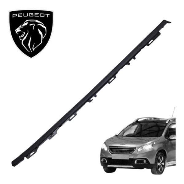 Pestana Externa Traseira Esquerda Peugeot 2008 Allure 2016 Preto
