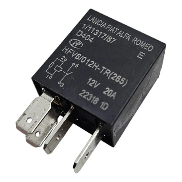 Rele Auxiliar 20a 12v Fiat Argo Cronos Compass 2018 A 2023