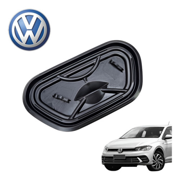Tampão Acabamento Porta Traseira Direita Vw Polo Track 2025 Preto