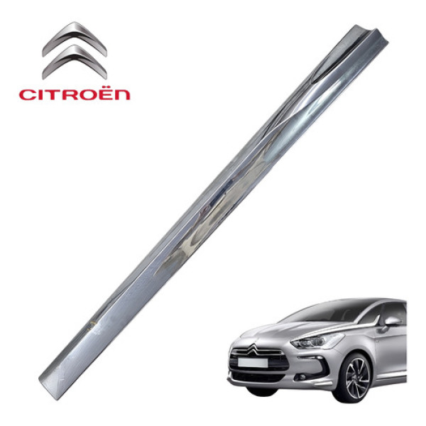 Friso Cromado Porta Dianteira Direita Citroën Ds5 Thp 2015 Cromado