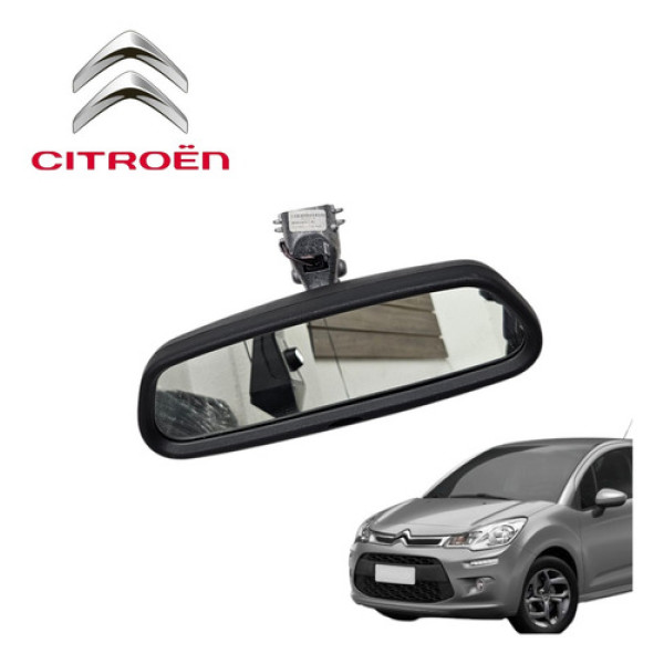 Retrovisor Interno Citroën C3 Exclusive 2012 A 2016 Original