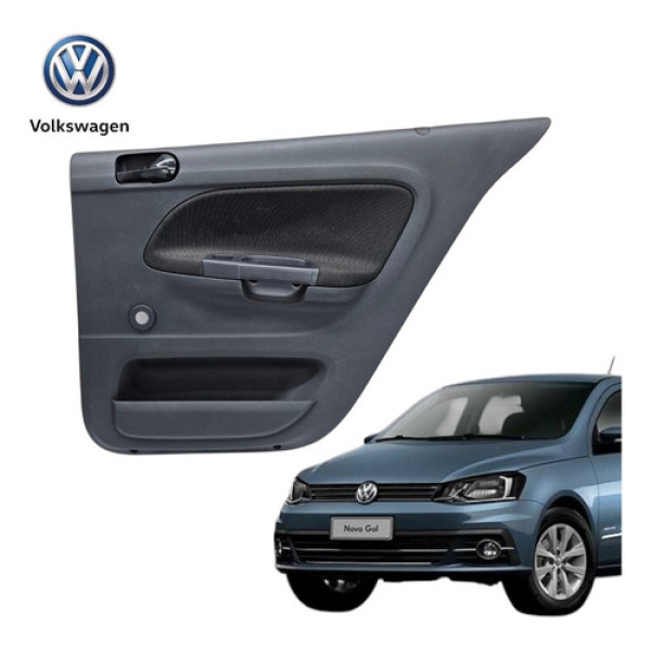 Forro Porta Traseiro Direito Vw Gol Voyage G7 G8 2017 A 2021