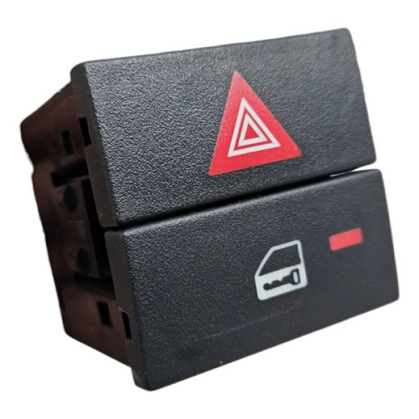 Botão Comando Pisca Alerta Trava Gm Vectra 2006 A 2011 Preto
