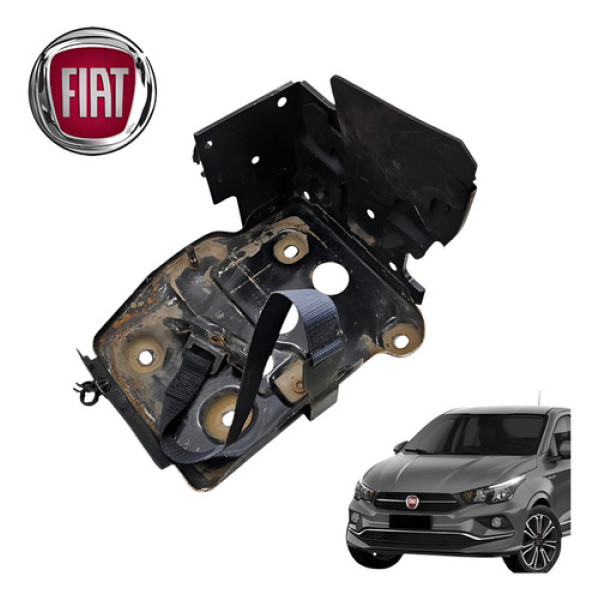 Suporte Base Bateria Fiat Cronos 1.3 Drive 2019 A 2022 Origi