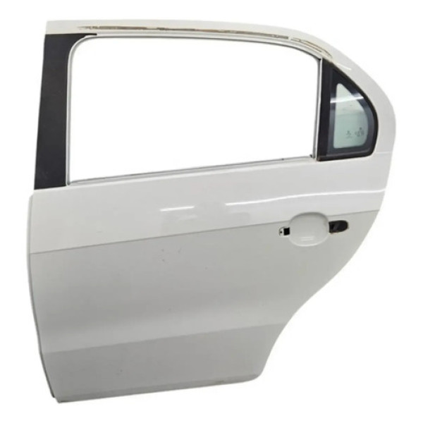 Porta Traseira Esquerda Vw Gol G7 G8 2017 A 2023 Original Dianteira Esquerda Branco Branca