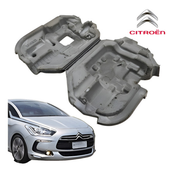 Acabamento Proteção Motor Freio Mão Citroën Ds5 2013 A 2016 Preto