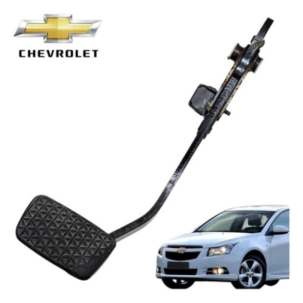 Pedal Freio Chevrolet Cruze 1.8 Lt Automático 2013 A 2015 Preto