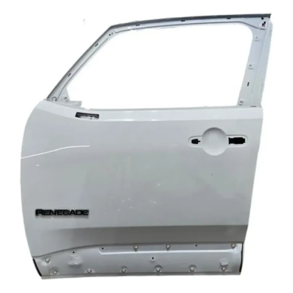 Porta Dianteira Esquerda Jeep Renegade 2016 A 2019 Original Dianteira Esquerda Branco