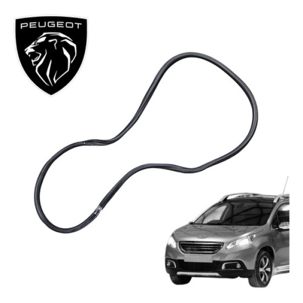 Borracha Carroceria Traseira Direita Peugeot 2008 2016 Preto