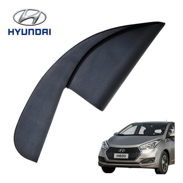 Acabamento Interno Retrovisor Esquerdo Hyundai Hb20s 2022 Preto