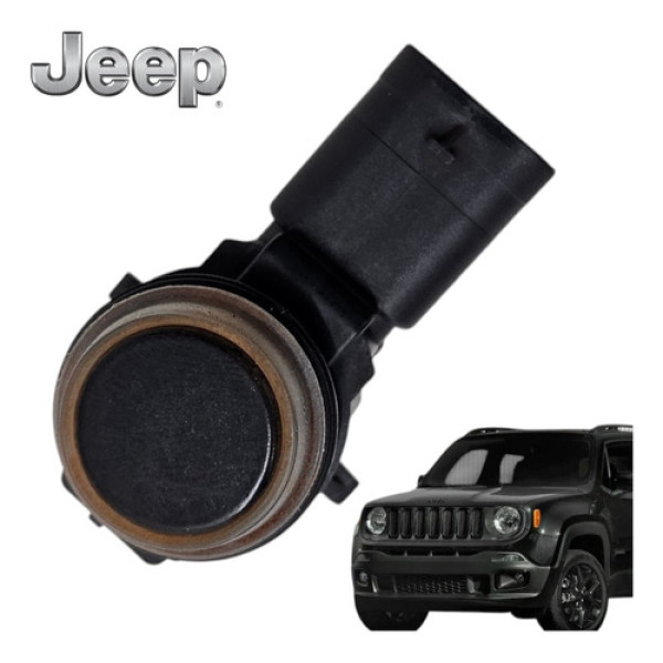 Sensor De Estacionamento Jeep Renegade 1.8 Longitude 2018 Preto