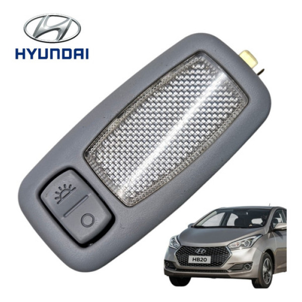 Luz Teto Parasol Esquerdo Hyundai Hb20 1.0 Comfort 2013 Orig