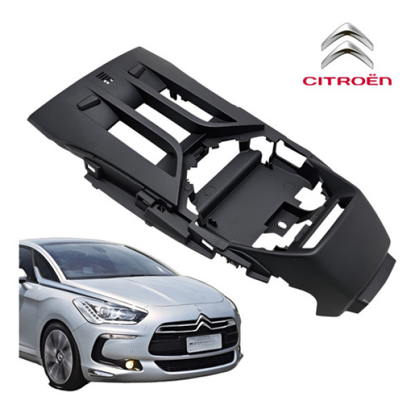 Moldura Console Teto Citroën Ds5 2013 A 2016 Original Preto