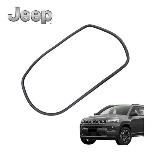 Borracha Carroceria Compass Jeep Compass 1.3 Longitude 2025 Preto