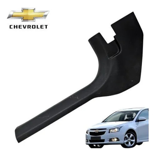 Soleira Dianteira Esquerda Chevrolet Cruze 2013 A 2015 Preto