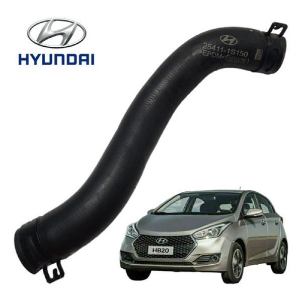 Mangueira Radiador Superior Dágua Hyundai Hb20s 2012 A 2019