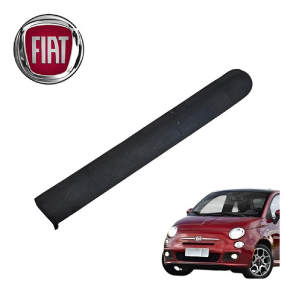Friso Borracha Paralama Direito Fiat 500 1.4 Sport Air 2012 Preto