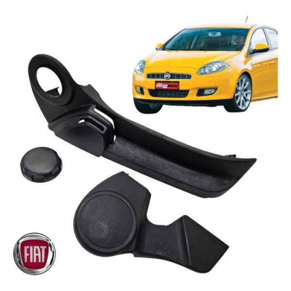 Kit Acabamento Banco Passageiro Fiat Bravo Tjet 1.4 2014 