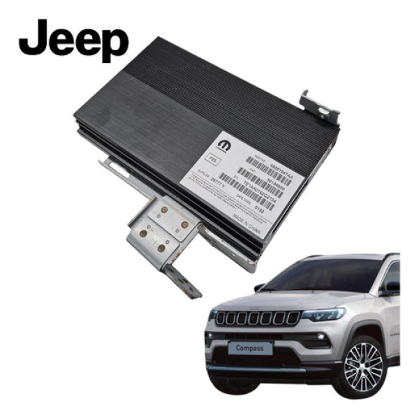 Módulo Amplificador Som Jeep Compass 2021 A 2023 Original Preto