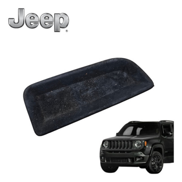 Tampão Forro Porta Dianteira Esquerda Jeep Renegade 2020 Preto