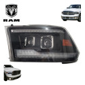 Farol Globo Duplo Esquerdo Dodge Ram 2500 2015 A 2018 Esquerdo/motorista