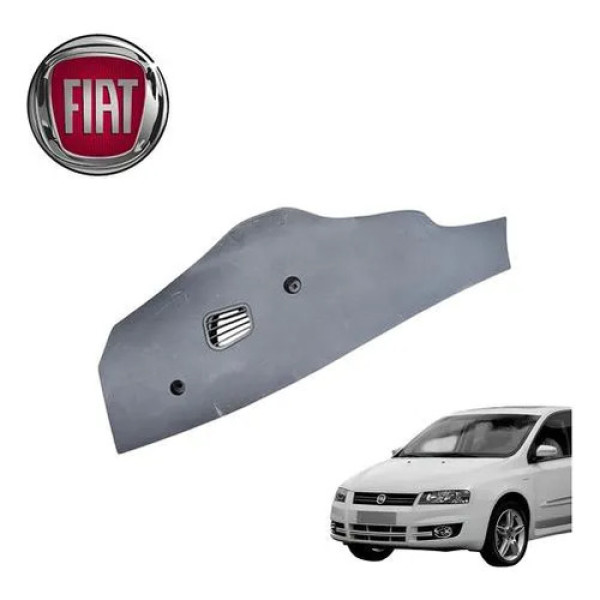 Acabamento Console Lateral Direito Fiat Stilo 2003 A 2011 Preto