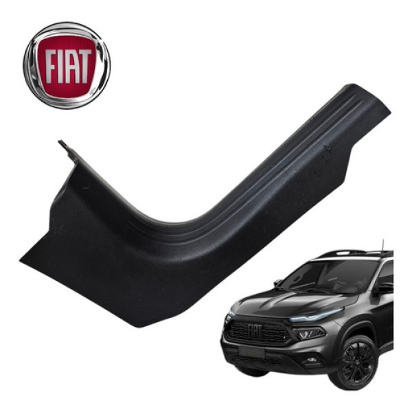 Soleira Porta Dianteira Direita Fiat Toro 4x4 Ranch 2022 Ori Preto