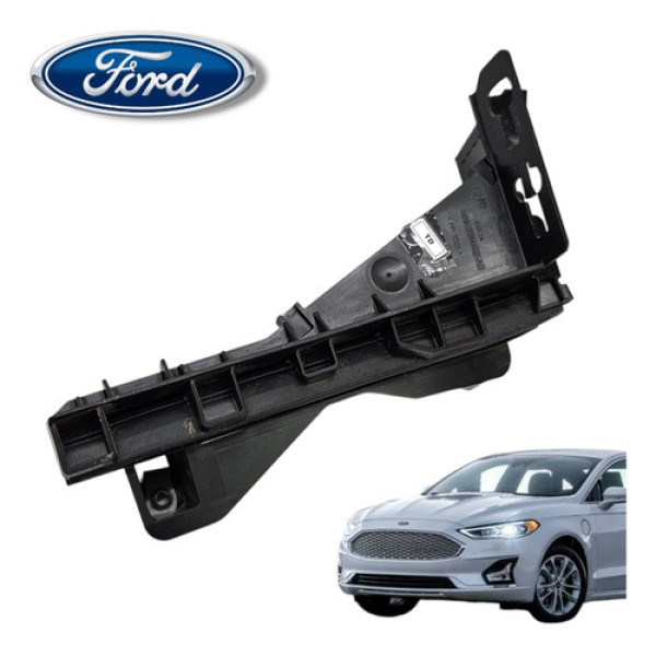 Guia Vidro Dianteiro Esquerdo Ford Fusion Titanium 2015 Orig Preto
