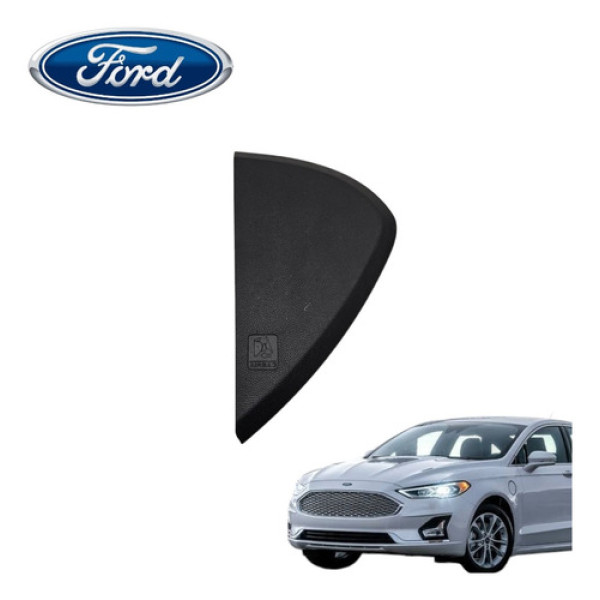 Moldura Lateral Painel Direito Ford Fusion Titanium 2015 Ori Preto