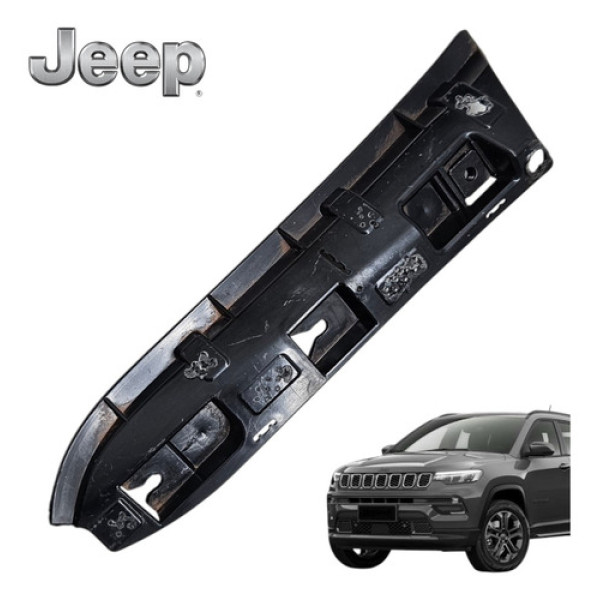 Aplique Direito Tampa Traseira Jeep Compass Longitude 2022 Preto