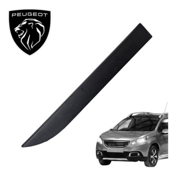 Friso Porta Traseira Direita Peugeot 2008 2016 A 2020 Preto