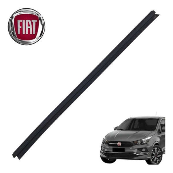 Pestana Interna Traseira Direita Fiat Cronos 1.3 Drive 2020 Preto