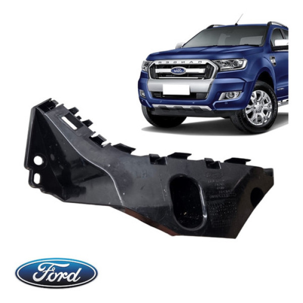 Guia Parachoque Dianteiro Esquerdo Ford Ranger 2016 A 2020